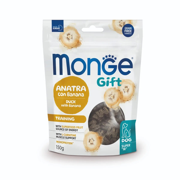 Monge Gift Training con anatra e banana