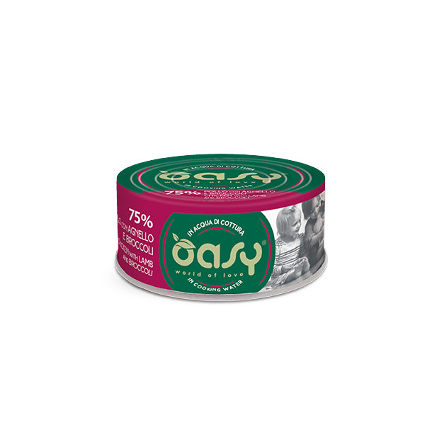 Oasy MORE LOVE Gatto 70g • Pollo con Agnello e Broccoli