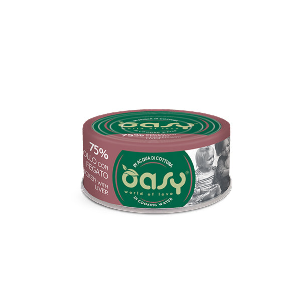 Oasy MORE LOVE Gatto 70g • Pollo con Fegato