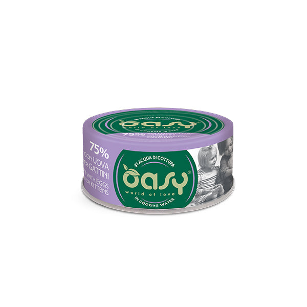 Oasy MORE LOVE Gatto 70g • Pollo con Uova per Gattini
