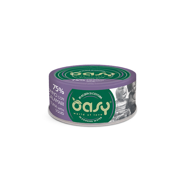 Oasy MORE LOVE Gatto 70g • Tonno con Calamari
