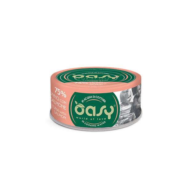 Oasy MORE LOVE Gatto 70g • Tonno con Salmone
