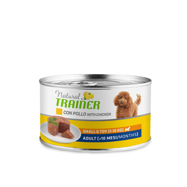 Natural Trainer Maintenance Adult Mini con pollo - Umido Cane - 150Gr