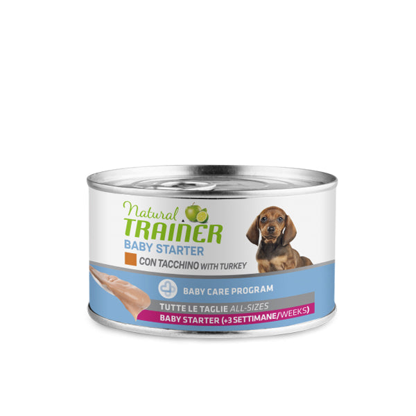 Natural Trainer Maintenance Baby Starter con tacchino - Umido Cane - 140Gr