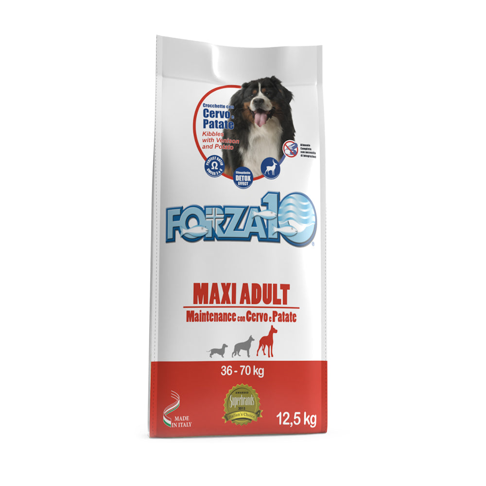 Forza10 Cane Maxi Adult Maintenance con Cervo e Patate