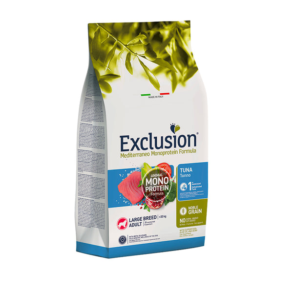 EXCLUSION MEDITERRANEO Monoproteic adult large al tonno