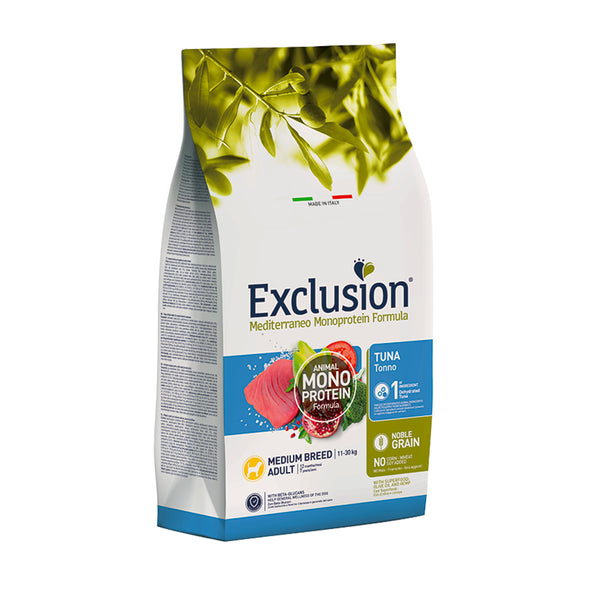 EXCLUSION MEDITERRANEO Monoproteic adult medium al tonno