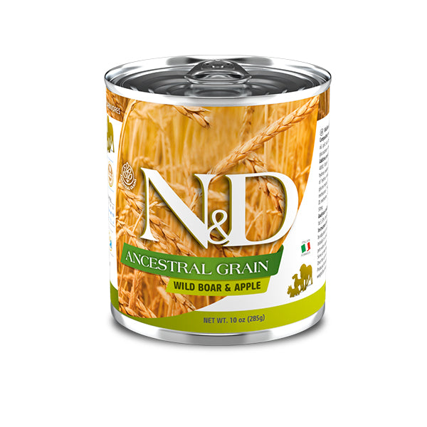 Farmina Umido Cane 285gr N&D Ancestral Grain  Cinghiale e Mela