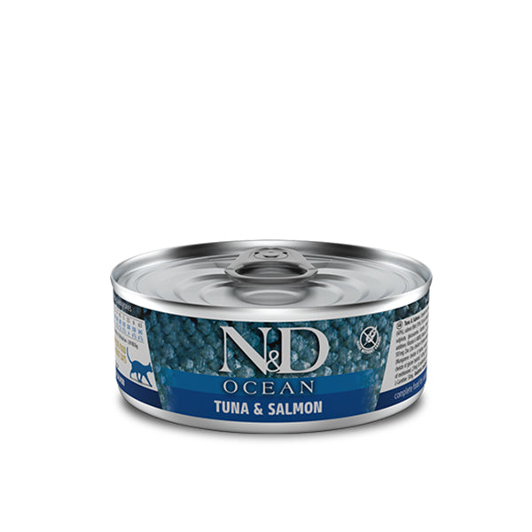 Farmina Umido Gatto N&D Ocean Tonno e Salmone 70gr