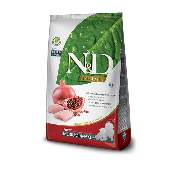 Farmina N&D Prime Cane Pollo e Melograno Puppy Medium Maxi
