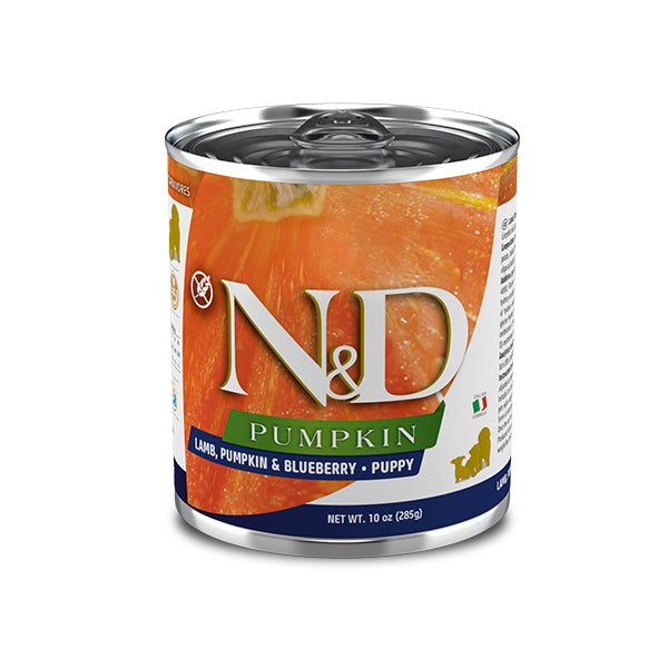 Farmina Umido Cane N&D Agnello, Zucca & Mirtillo Puppy 285gr