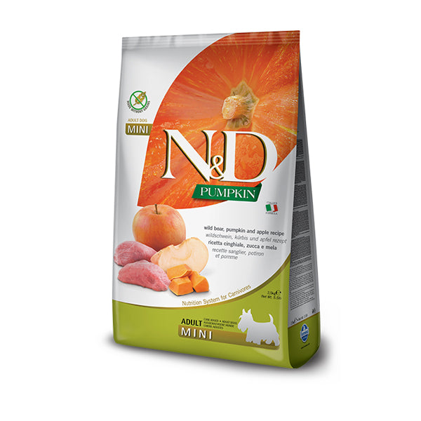 Farmina N&D zucca Cinghiale e Mela Adult Mini