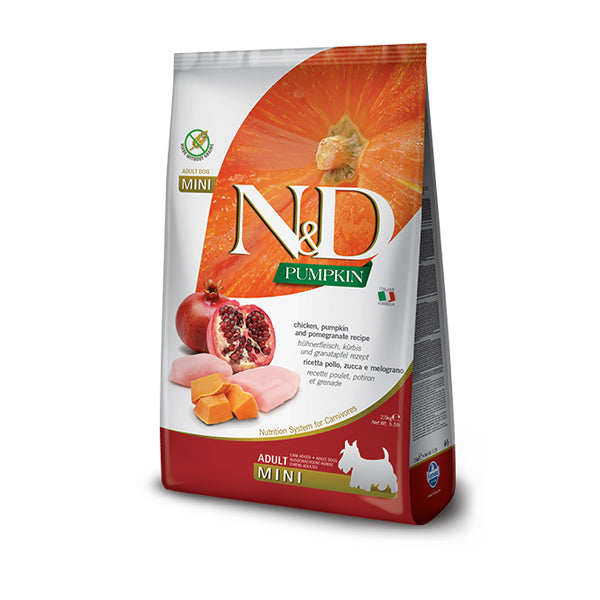 Farmina N&D zucca Pollo e Melograno Adult Mini