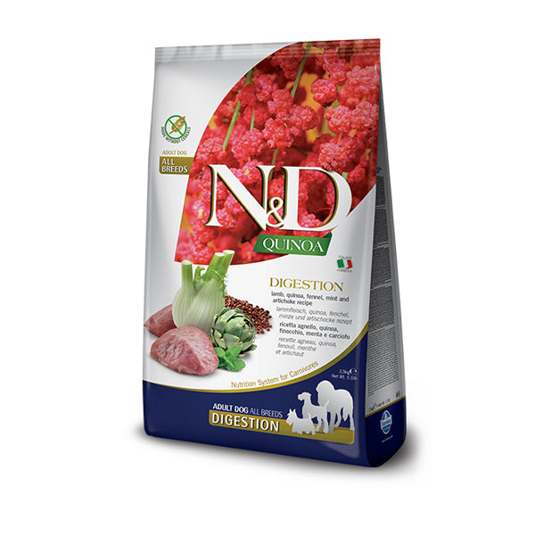 Farmina N&D Quinoa Digestion Agnello e Finocchio Adult