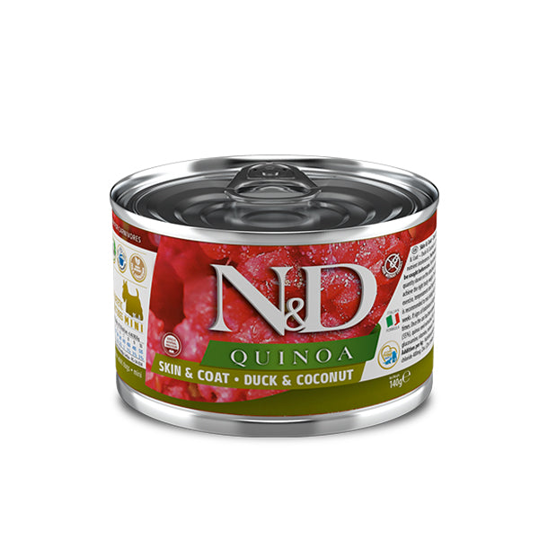 Farmina Umido Cane N&D Quinoa Skin&Coat Anatra e Cocco 140gr
