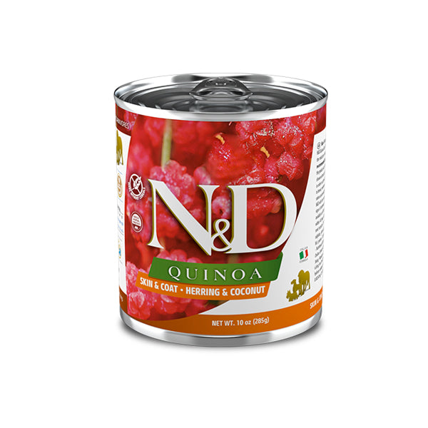 Farmina Umido Cane N&D Quinoa Skin & Coat Herring Adult  285gr