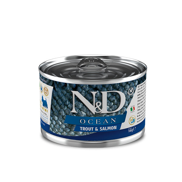 Farmina Umido Cane N&D Ocean Trota e Salmone 140gr