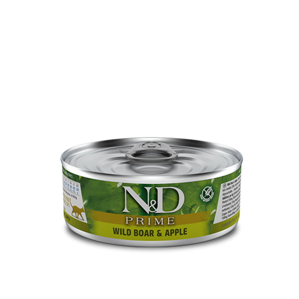 Farmina Umido Gatto 80gr N&D Prime Cinghiale e Mela 80g