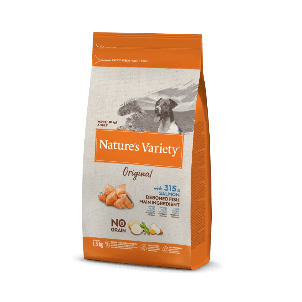 Nature's Variety mini adult salmone
