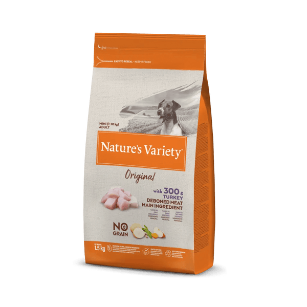 Nature's Variety no grain mini adult tacchino