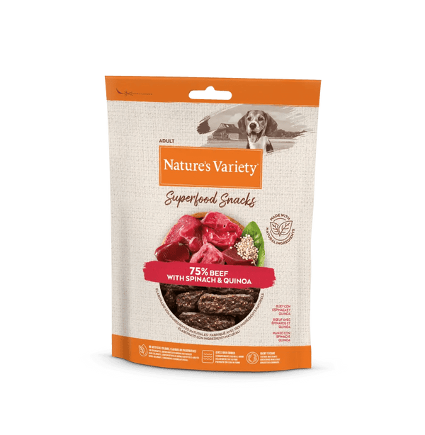 Nature's Variety superfood snacks manzo