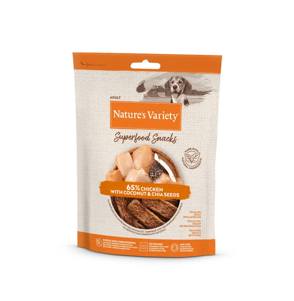Nature's Variety superfood snacks pollo
