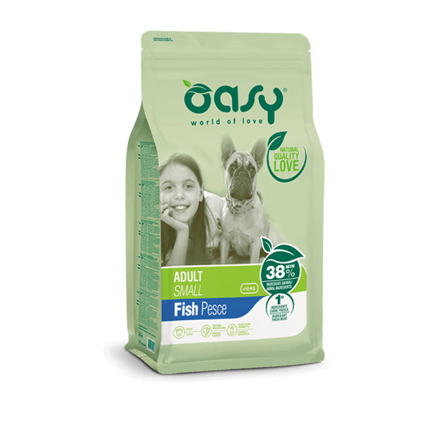 Oasy Dog Adult Small Pesce