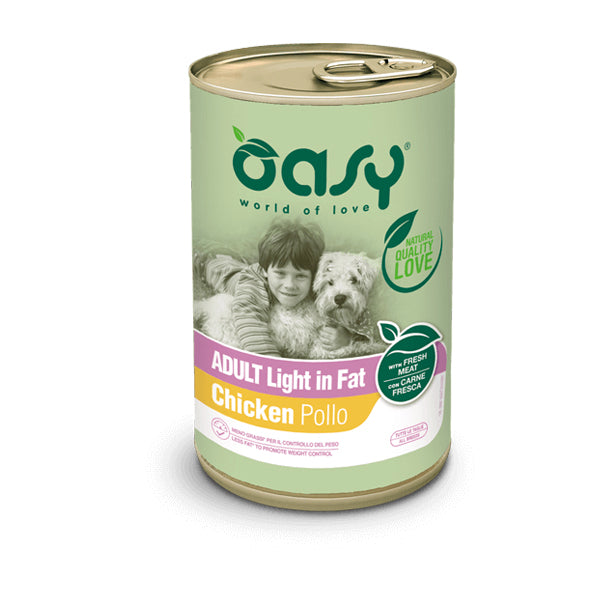 Oasy Dog - Paté Adult Light in Fat Pollo