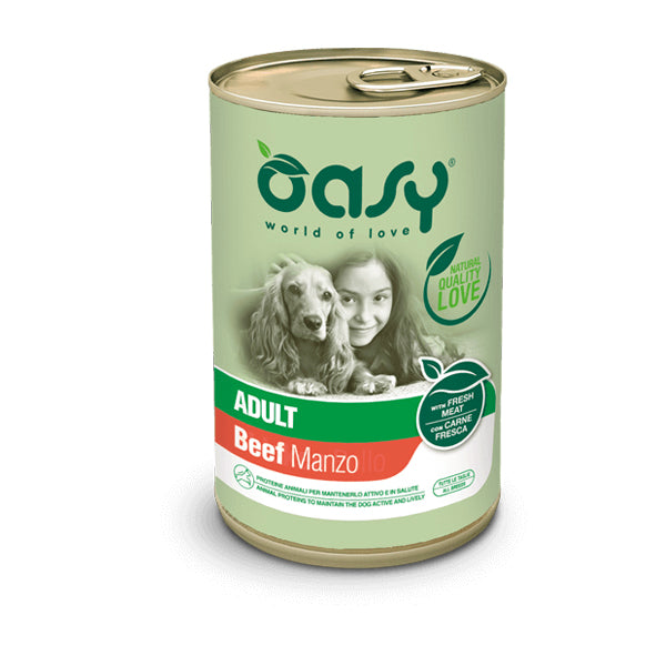Oasy Dog - Paté Adult Manzo