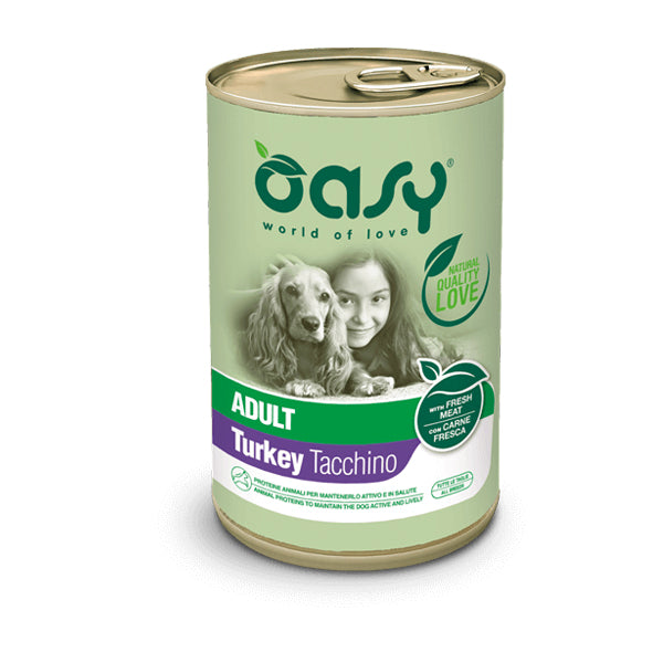 Oasy Dog- Paté Adult Tacchino