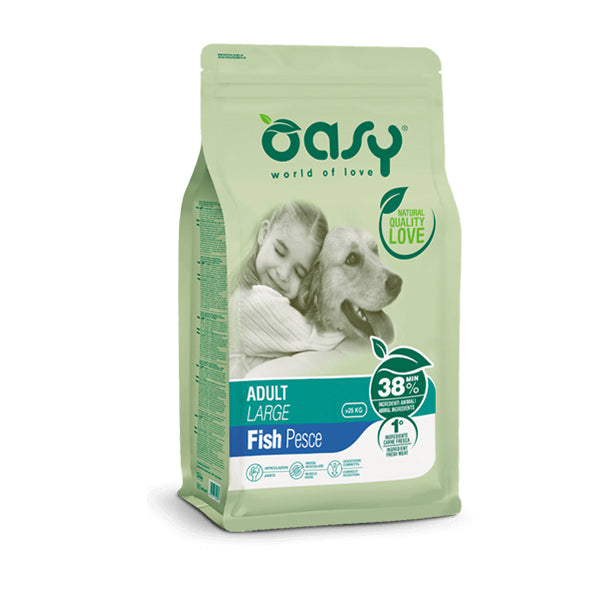 Oasy Dog Adult Large Pesce