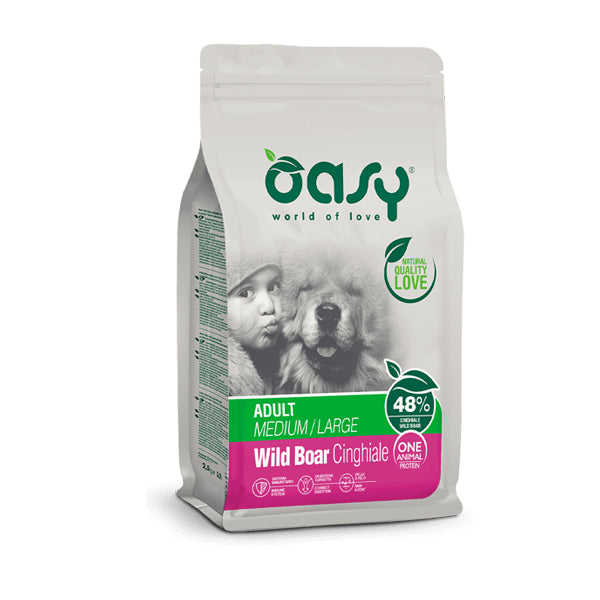 Oasy monoproteico- Adult Medium Large Cinghiale