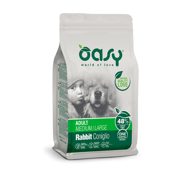 Oasy monoproteico - Adult Medium Large Coniglio
