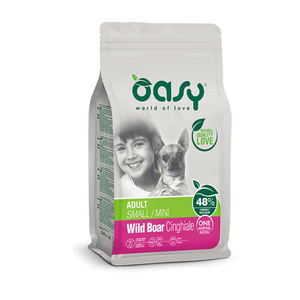 Oasy ONE PROTEIN - Adult Small Mini Cinghiale