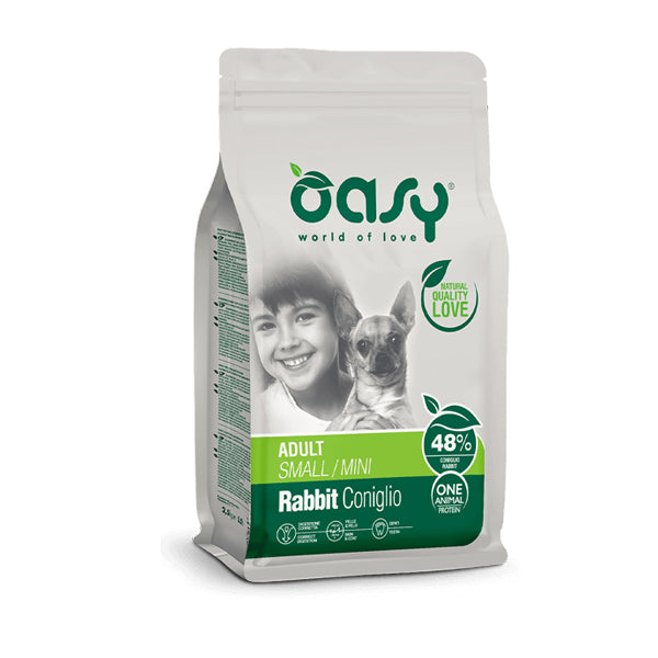 Oasy ONE PROTEIN - Adult Small Mini Coniglio