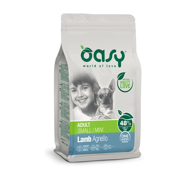 Oasy ONE PROTEIN - Adult Small Mini Agnello