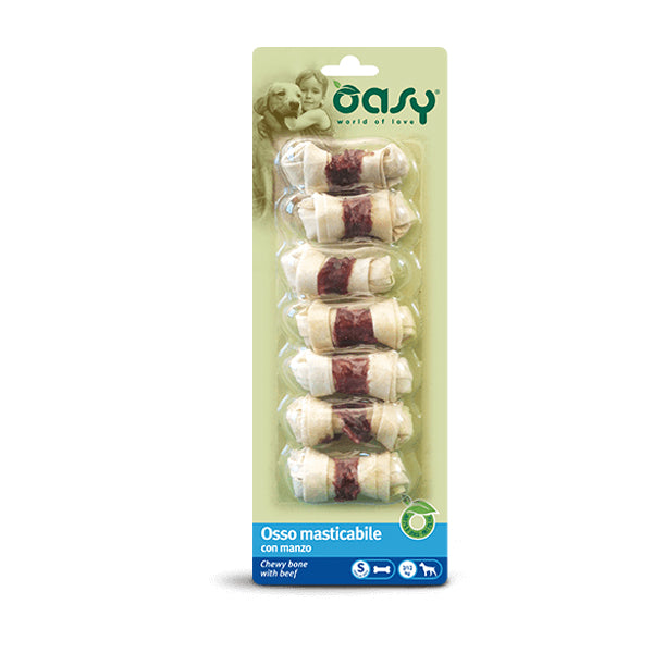 Oasy SNACK - Osso masticabile con Manzo - S