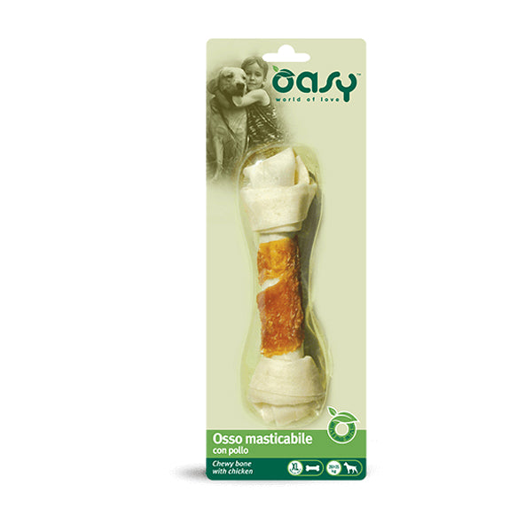 Oasy SNACK - Osso masticabile con Pollo - XL