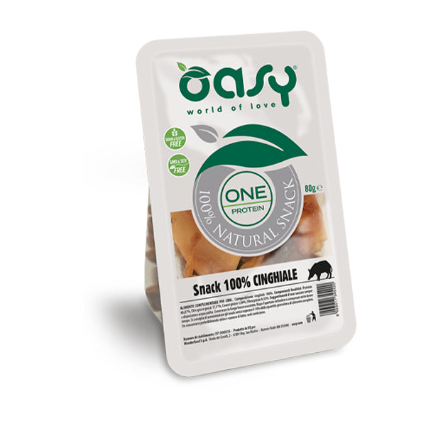 Oasy SNACK NATURALE - One Protein 100% Cinghiale