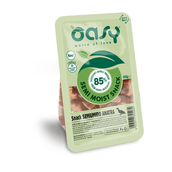 Oasy SNACK NATURALE - Semiumido Anatra