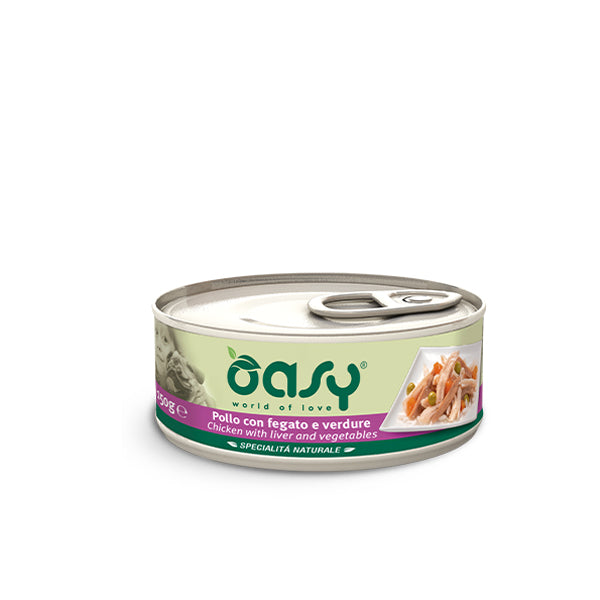 Oasy Umido Cane  NUTRY- Pollo con Fegato e Verdure