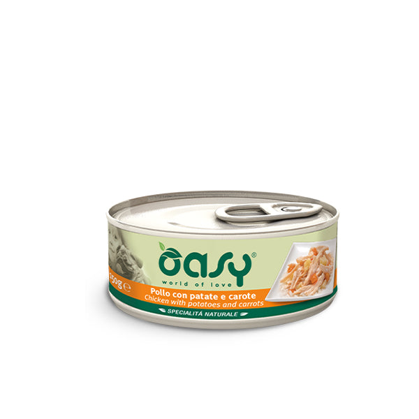 Oasy Umido Cane NUTRY - Pollo con Patate e Carote