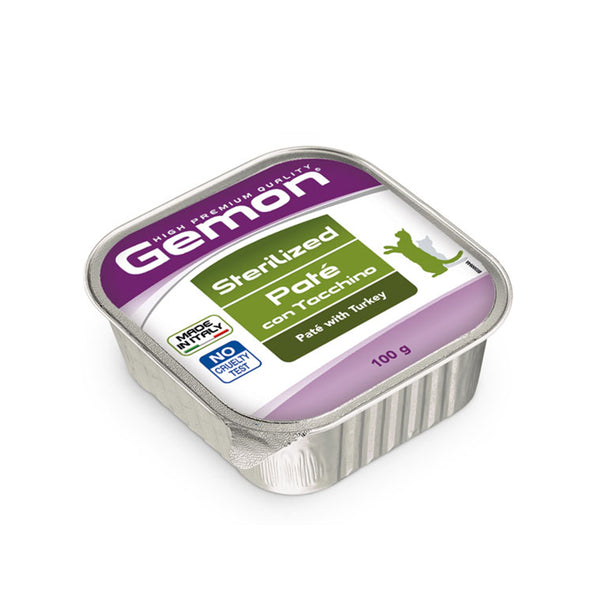 Gemon Gatto Paté con Tacchino – Sterilized