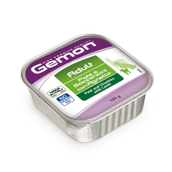 Gemon Paté e Bocconcini con Agnello – Adult
