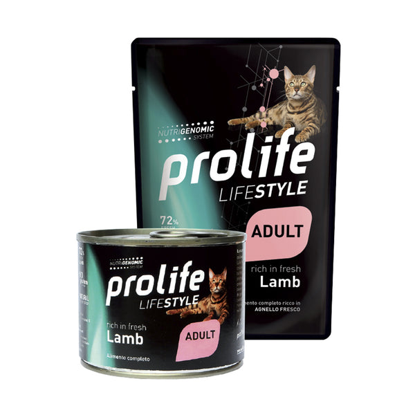 Prolife Life Style adult Agnello - umido gatto