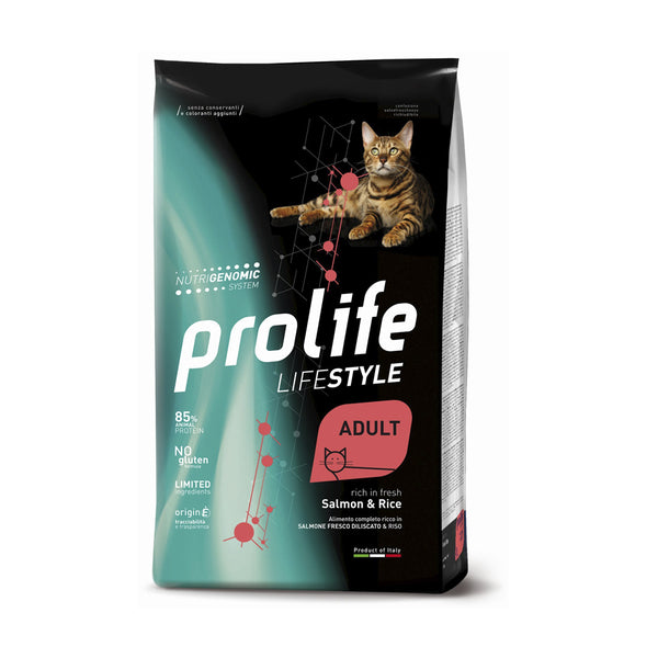 Prolife Gatto Life Style adult Salmone & Riso