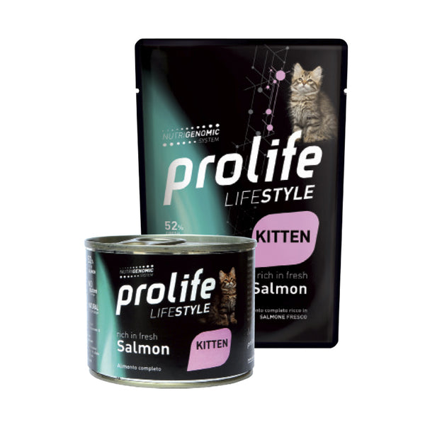 Prolife Life Style kitten Salmone  - umido gatto