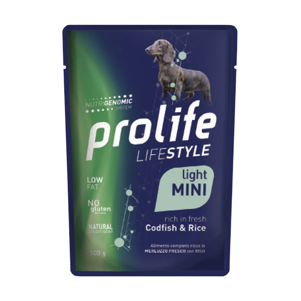 Prolife Life Style light mini Merluzzo & Riso - umido cane