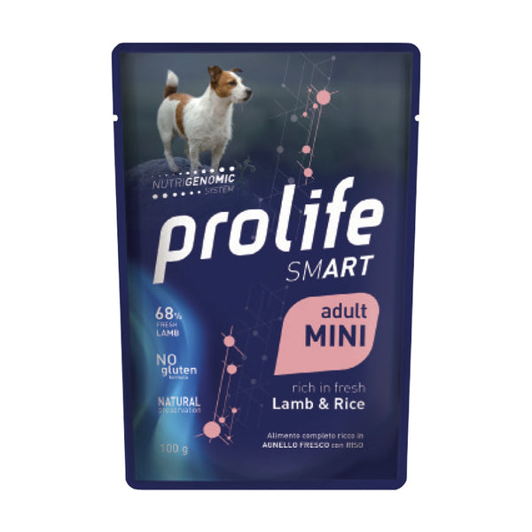 Prolife Smart adult mini Agnello & Riso - umido cane