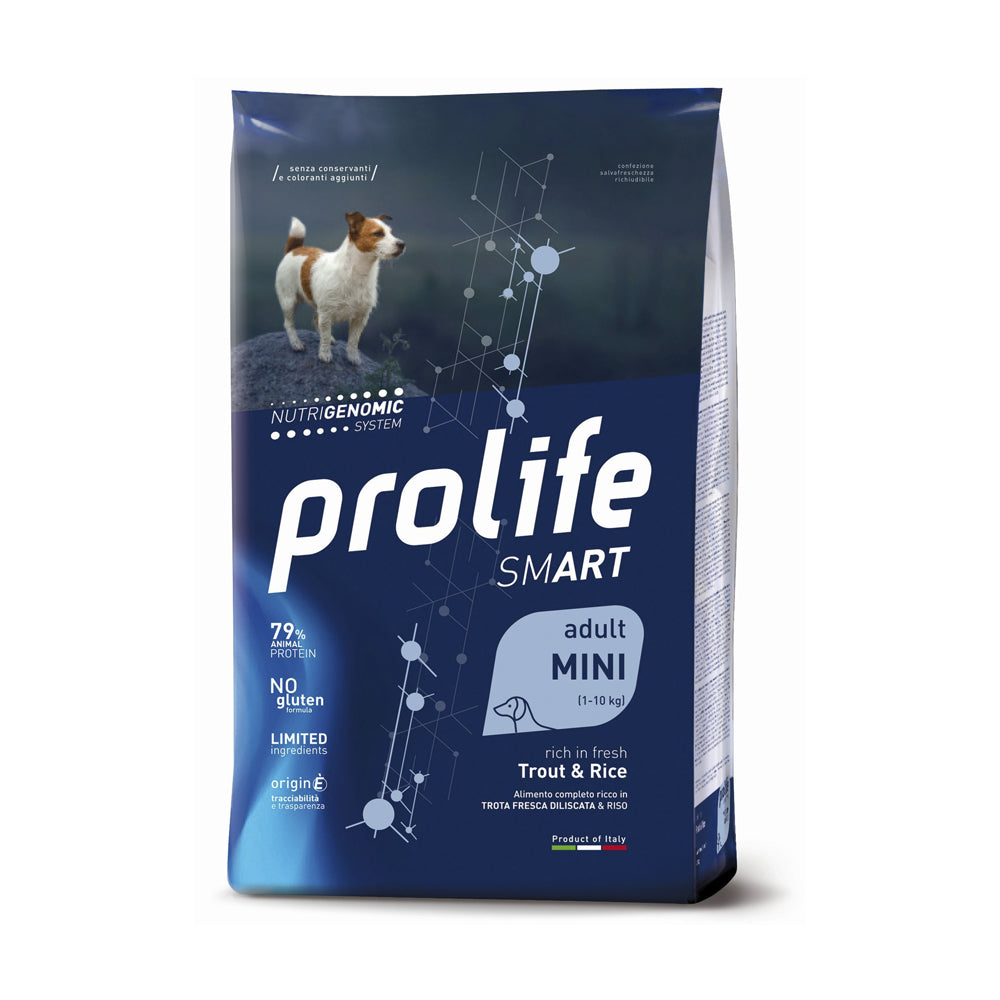 Prolife Cane Smart adult mini Trota & Riso